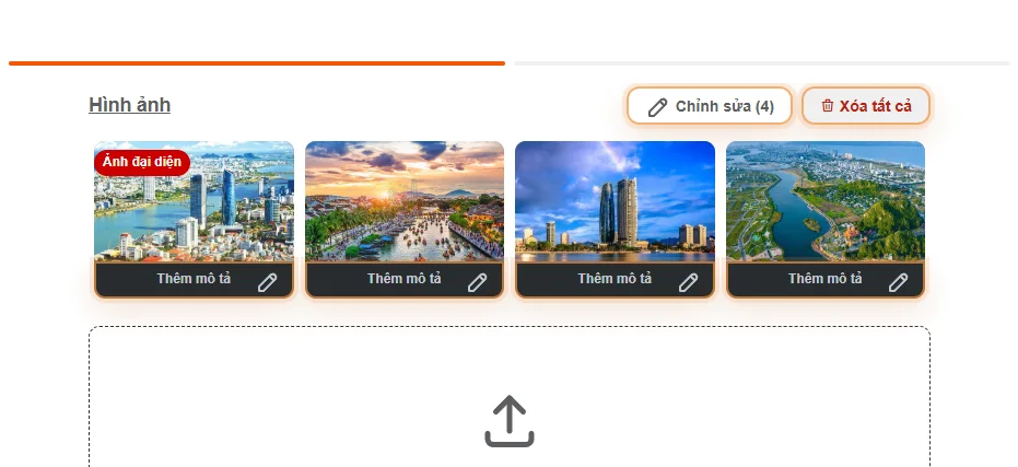 Tùy chỉnh ảnh đã tải