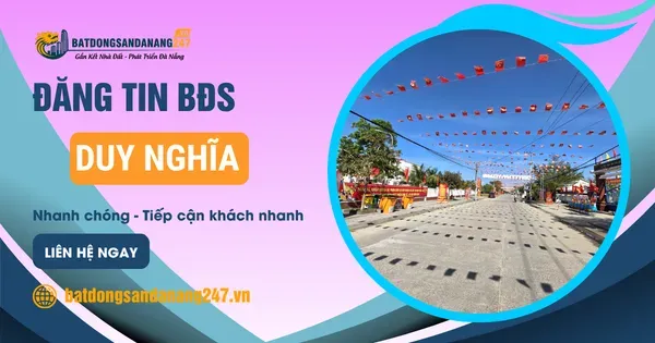 Cuộc Sống Tại Duy Nghĩa Hiện Nay