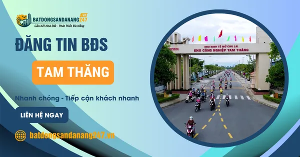 KCN Tam Thăng Ảnh Hưởng Gì Đến Nhà Đất?