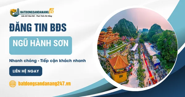 Nhà Ngũ Hành Sơn gần biển