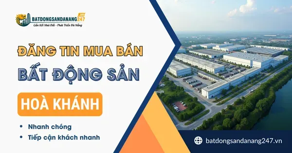 Nhà Đất Hòa Khánh Gần Khu Công Nghiệp