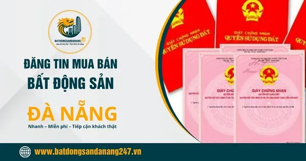 Nhà sổ hồng Đà Nẵng
