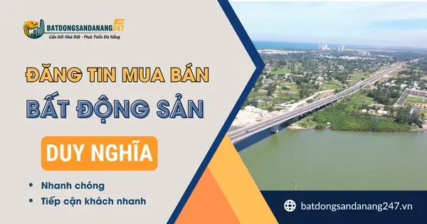 Tuyến Đường Được Quan Tâm Tại Duy Nghĩa Sau Sáp Nhập