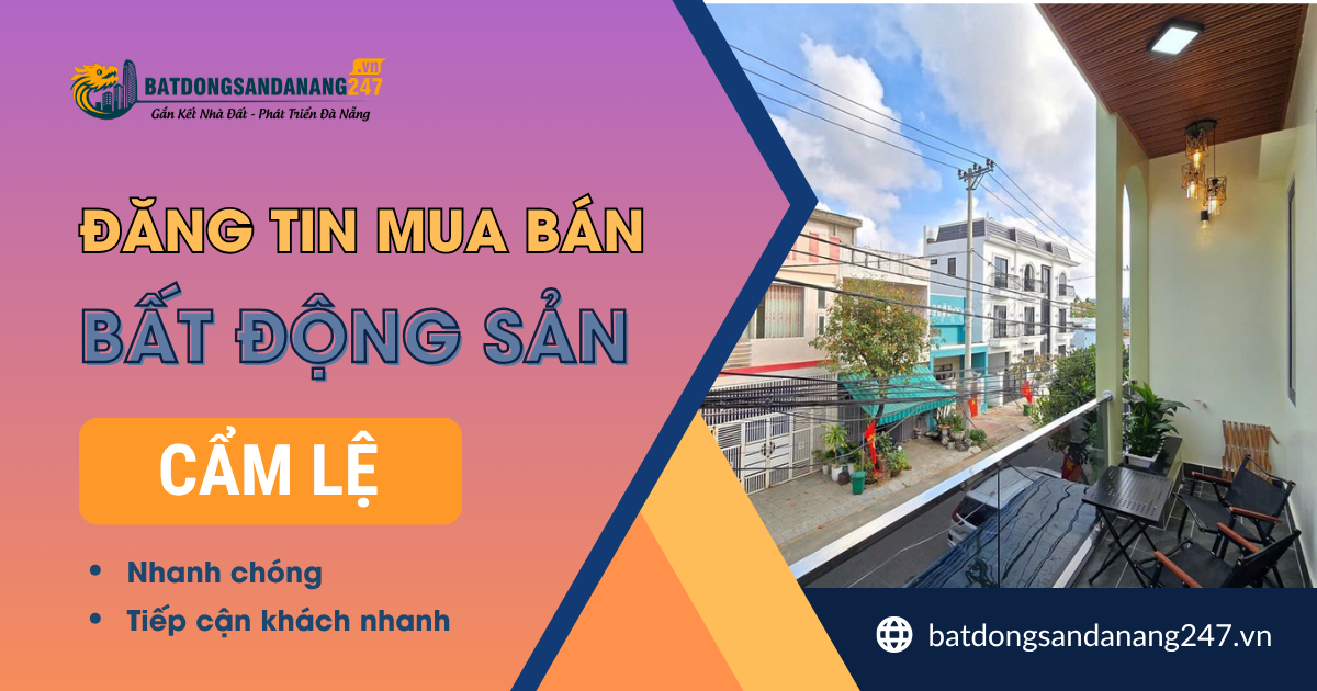 Nhà Mặt Tiền Cẩm Lệ Có Dễ Bán Không?