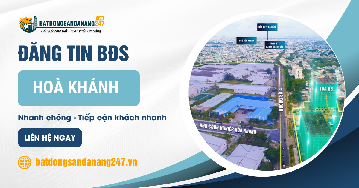 Mua Nhà Đất Hòa Khánh Để Ở Hay Đầu Tư Sinh Lời ?