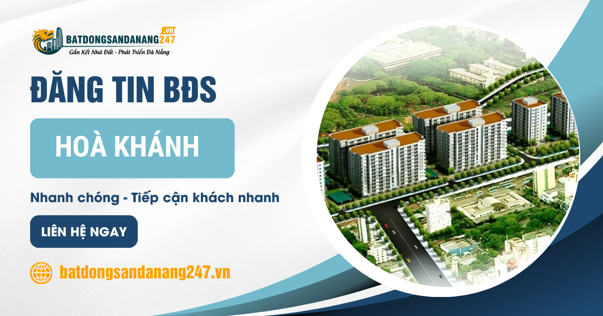 Mua Nhà Đất Hòa Khánh Để Ở Hay Đầu Tư Sinh Lời ?