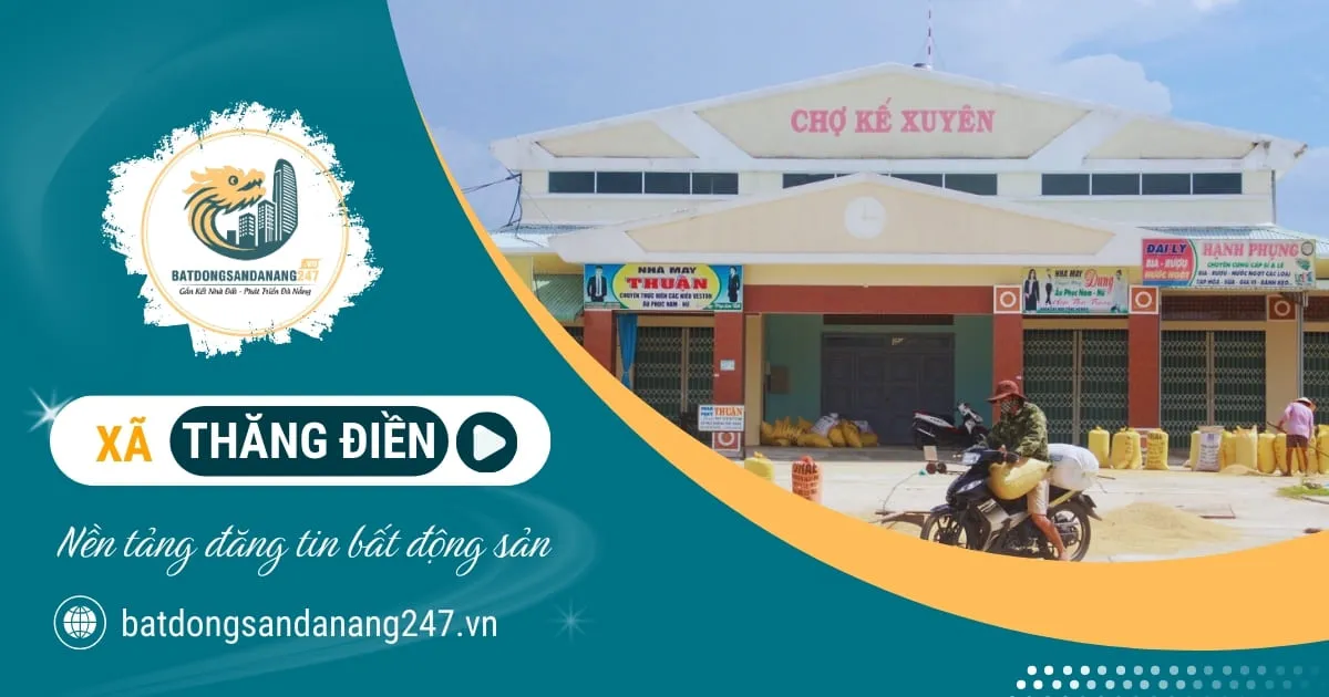 Giá nhà đất Xã Thăng Điền Đà Nẵng